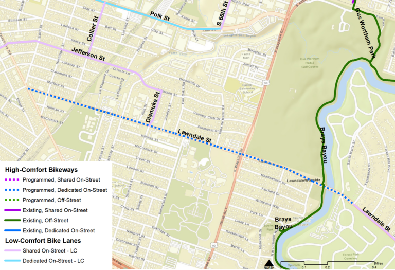 Lawndale Street – Houston Bikeways